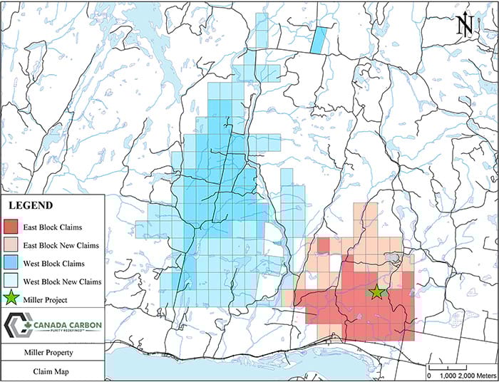 Miller Property Claim Map (April 3, 2017) Miller Property Claim Map (April 3, 2017)